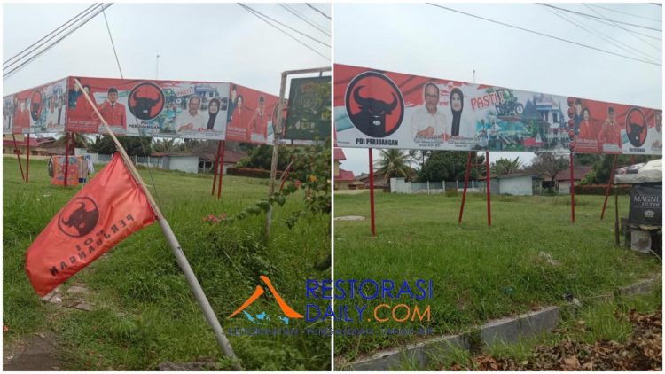 Pasang APK Asner-Susanti, Fery SP Sinamo Diduga Langgar PKPU