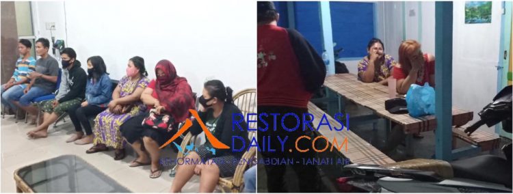 Disinyalir Menjadi Tempat Mesum, Rumah Kos-kosan Digerebek. 6 Pria dan 4 Wanita Dibawa ke Kantor Satpol PP