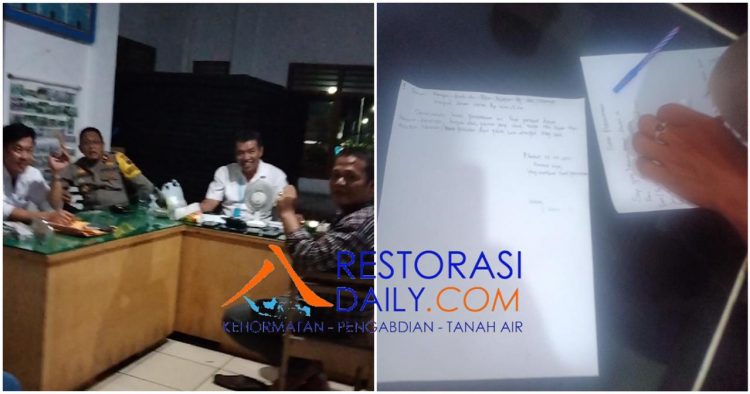 Serahkan Surat Pernyataan di Hadapan Polisi, Puluhan Sopir/Kernet PT STTC Terancam Dipecat