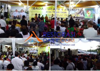 Ratusan Masyarakat Timbulkan Kerumunan Massa di Rumah Radiapoh Sinaga. Chrismes Haloho : “Hanya Internal Keluarga Karena Acara yang Digelar adalah Acara Adat”