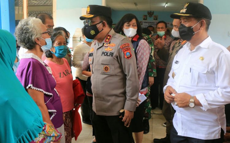 Kapoldasu Tinjau Gebyar Vaksinasi di Kabupaten Simalungun 