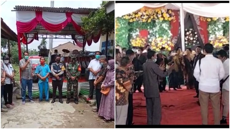 Pesta Warga Biasa Dihentikan, Resepsi Pernikahan Anak Anggota DPRD Tetap Berlangsung . Kebijakan Bupati Simalungun Ambigu