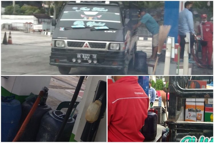 SPBU Ahmad Yani Layani Pembelian BBM dengan Jeriken Tanpa Surat Rekomendasi Instansi Resmi