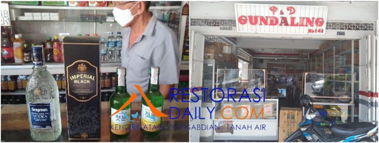 Beli dari PT Selera Asli, Toko P & D Gundaling Tak Miliki Izin Penjualan Minuman Beralkohol