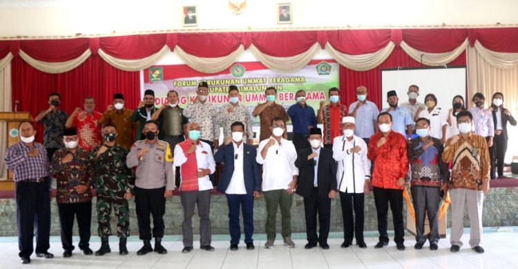 Bupati Simalungun:“FKUB menjadi garda terdepan untuk menjaga, merawat kebhinekaan yang ada di Kabupaten Simalungun”