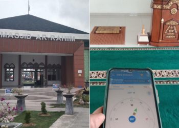 Bangunan 2 Masjid di Rest Area Tol Tebing – Medan Diduga Tidak Sesuai Arah Kiblat