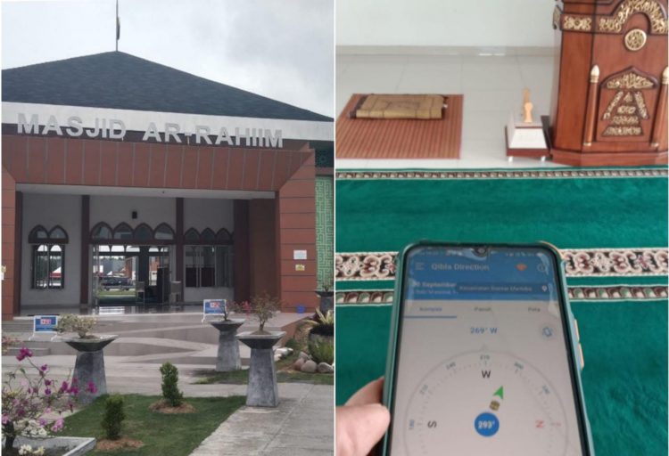Bangunan 2 Masjid di Rest Area Tol Tebing – Medan Diduga Tidak Sesuai Arah Kiblat